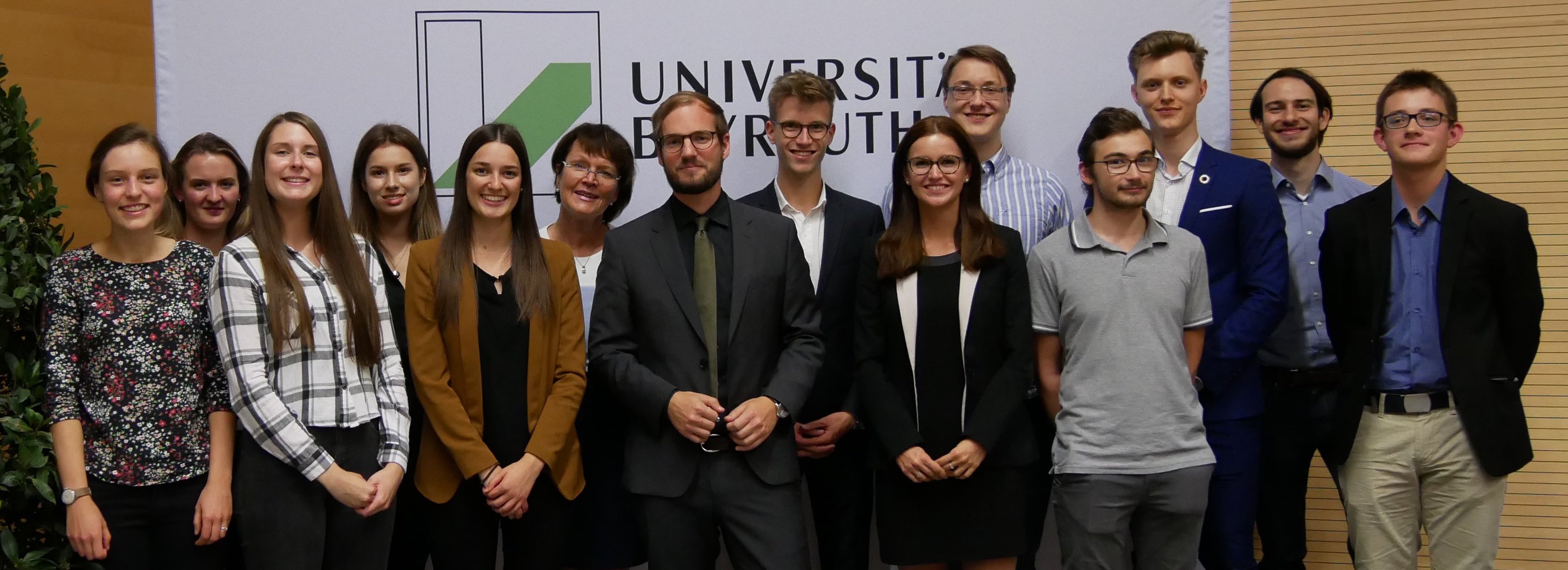 Teamfoto bei der Antrittsvorlesung von Prof. Carsten Bäcker 