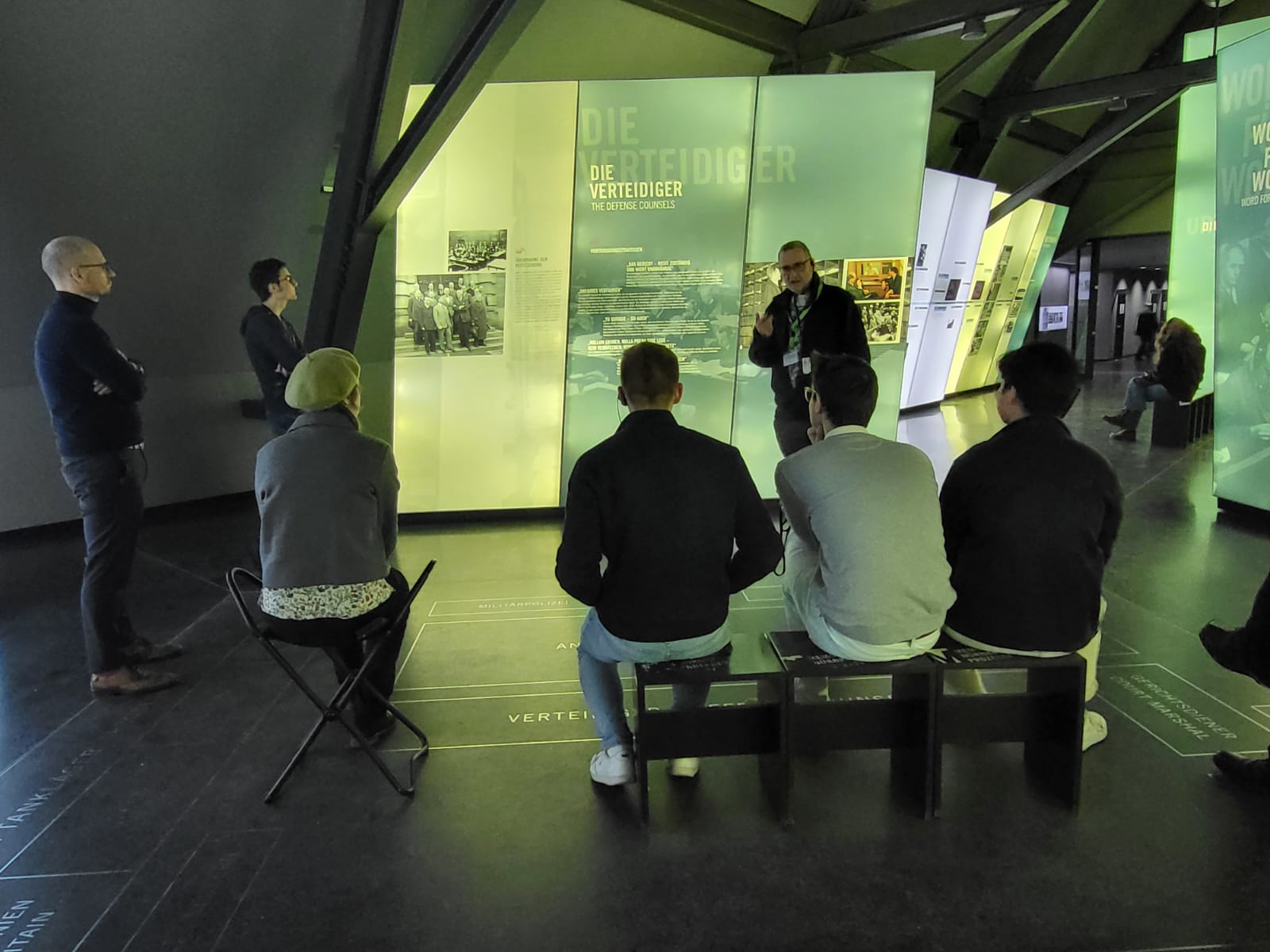 Führung im Memorium Nürnberger Prozesse