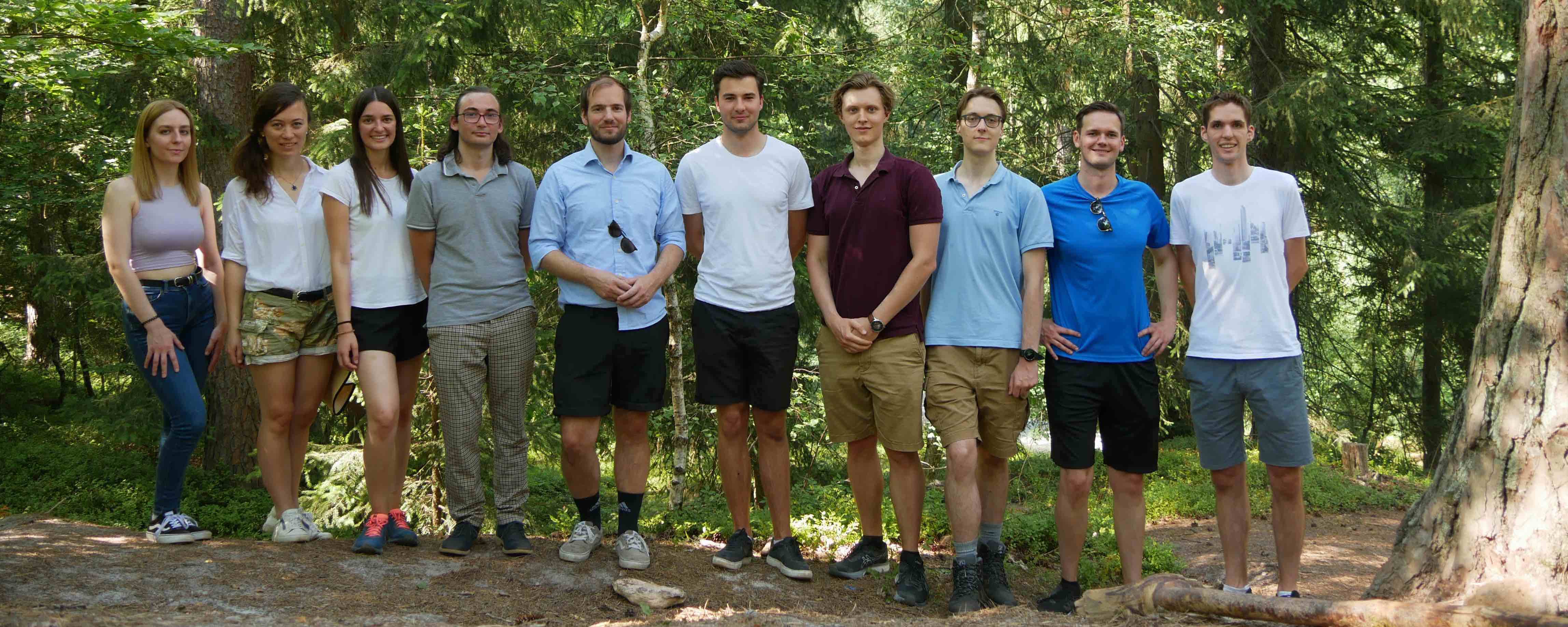 Teamfoto Wanderung